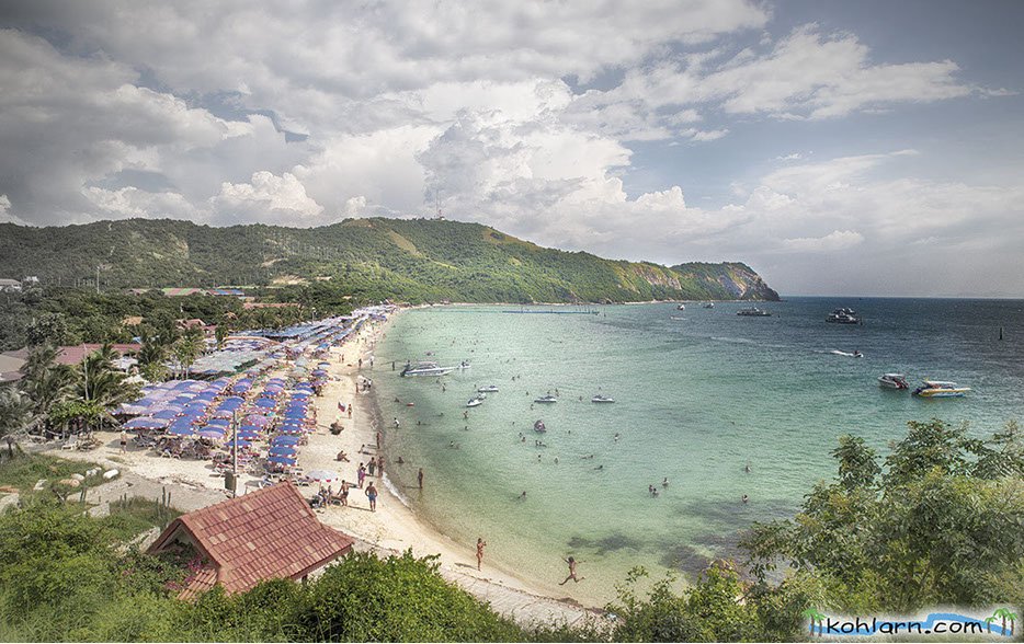 Samae Beach from the view point above
