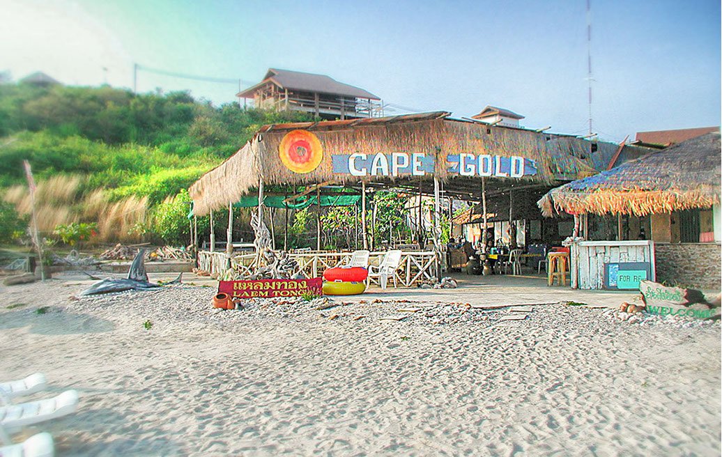 Cape Gold of Samae Beach on Koh Larn Island, Pattaya