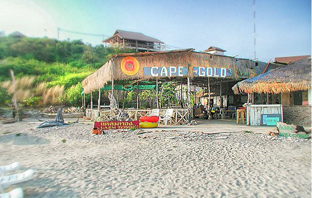 Cape Gold of Samae Beach on Koh Larn Island, Pattaya