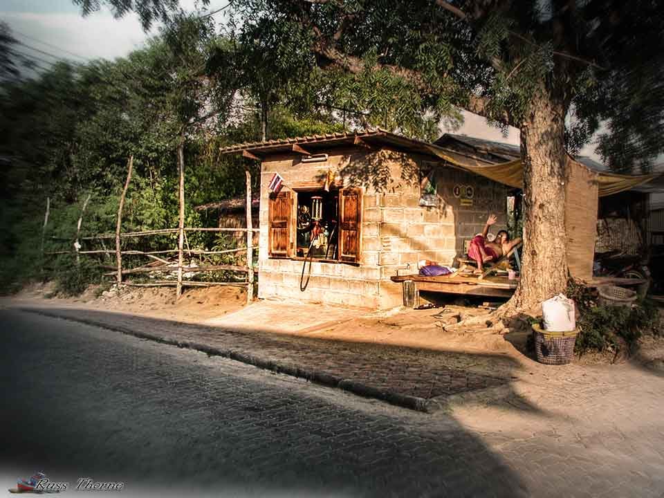 Gas station in Naban Village on Koh Larn
