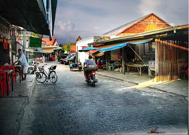 Main Street Naban Village on Koh Larn