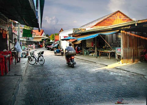 Main Street Naban Village on Koh Larn